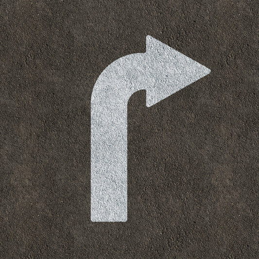 CraftStar Road Arrow Stencil