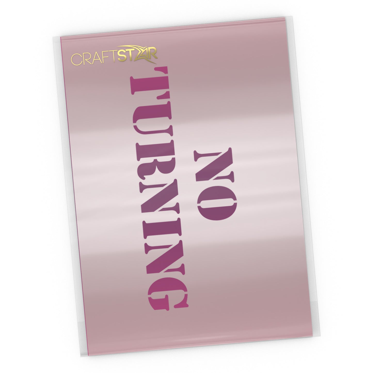 CraftStar no turning stencil