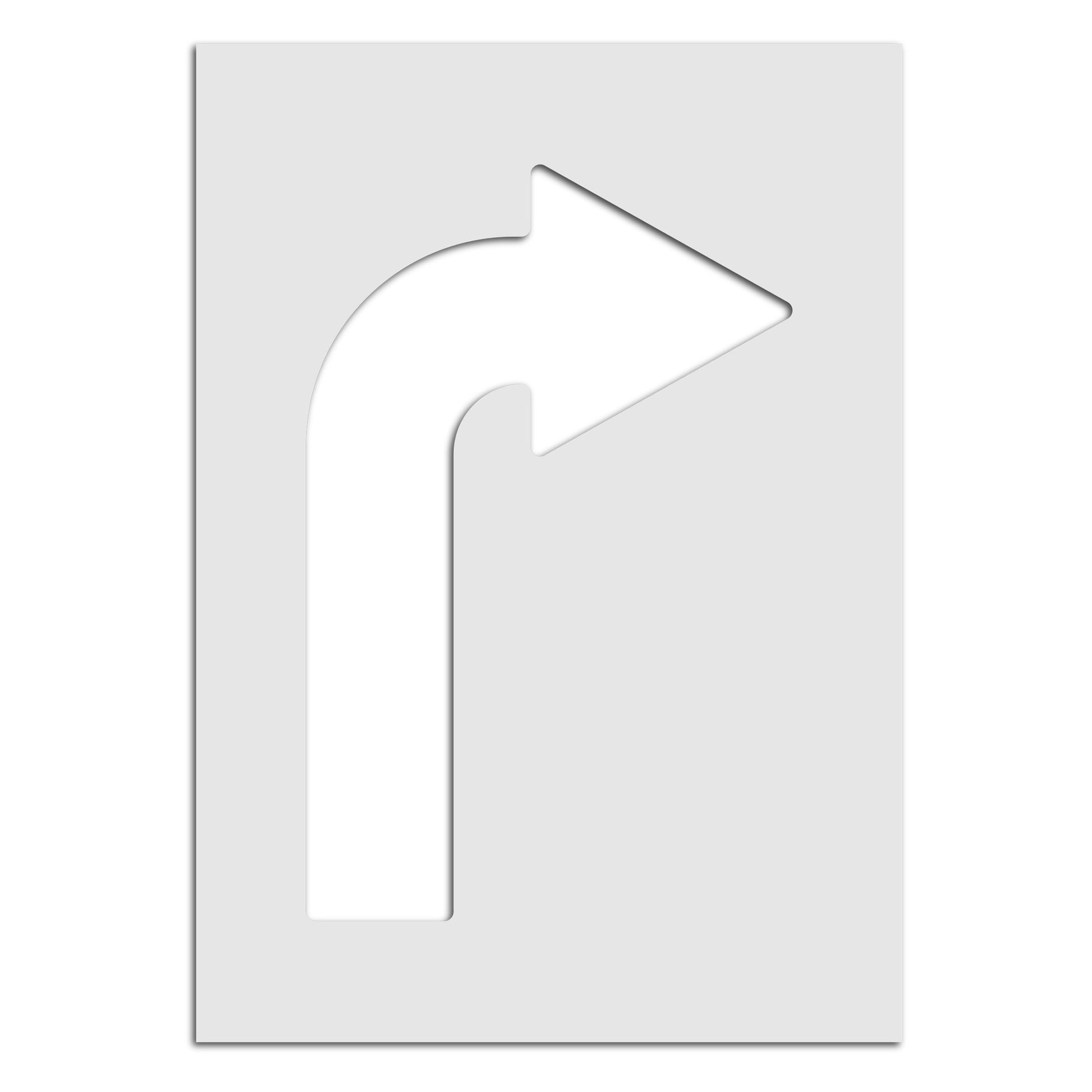 CraftStar Road Arrow Stencil