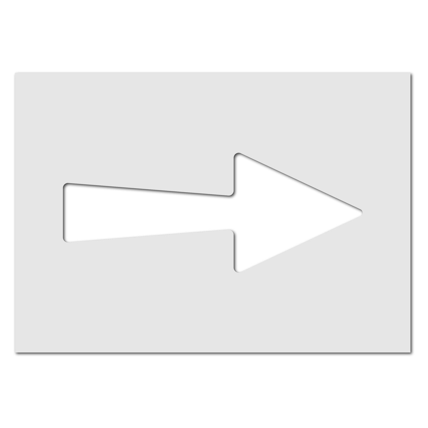 CraftStar straight arrow stencil