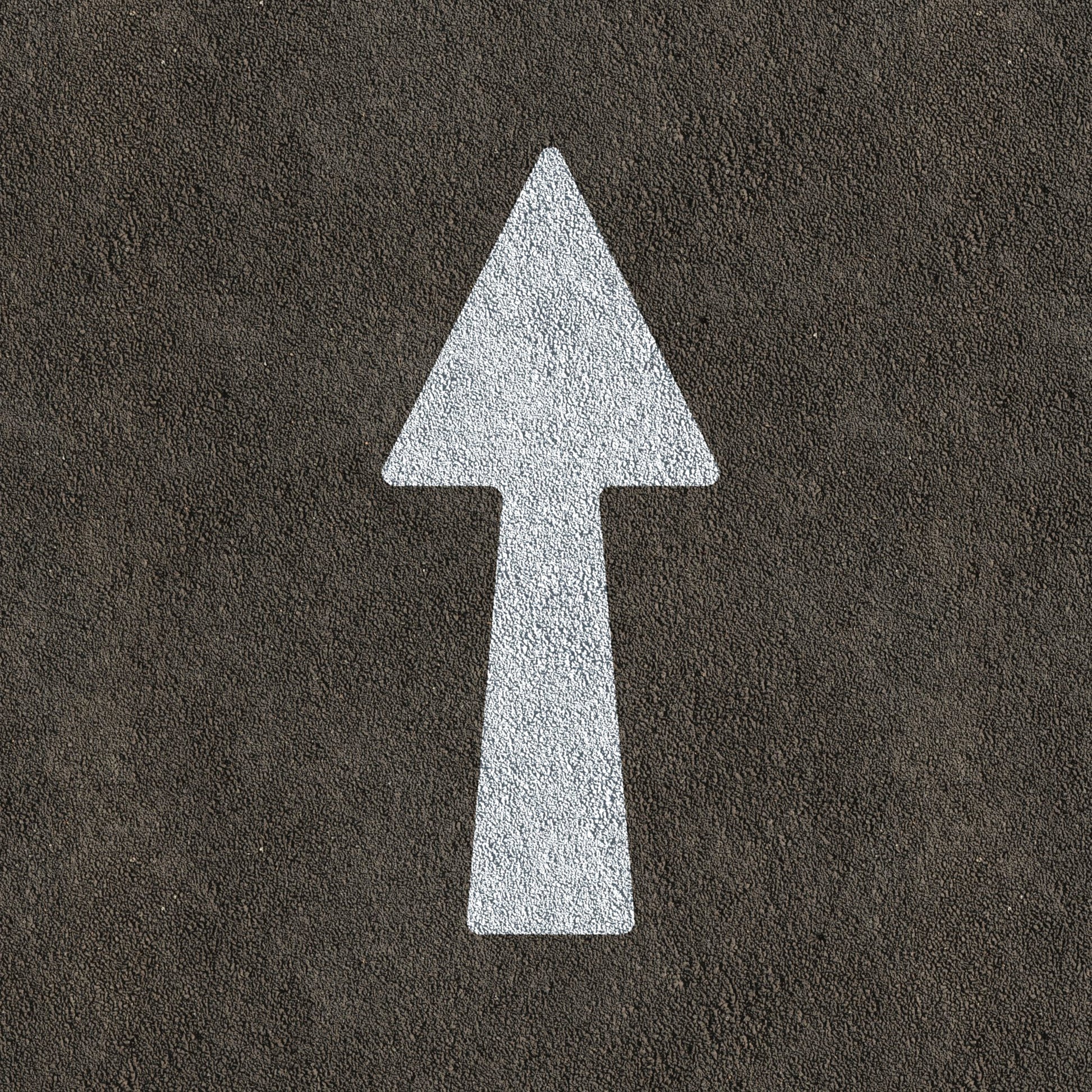 CraftStar straight arrow stencil