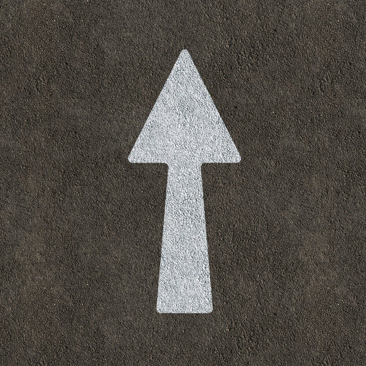 CraftStar straight arrow stencil