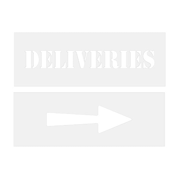 Deliveries and Arrow Stencil Set by CraftStar