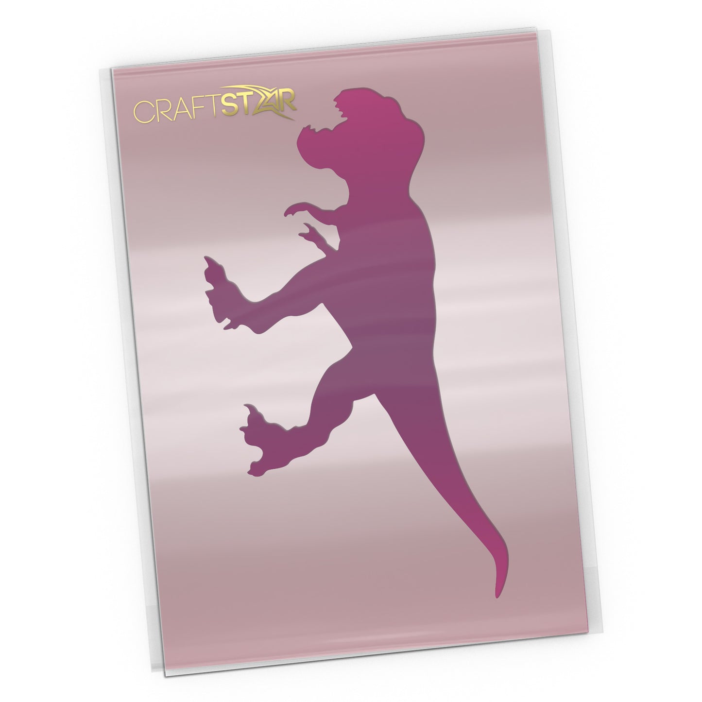 T Rex dionasaur stencil