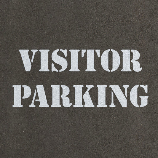 CtaftStar Visitor Parking Stencil