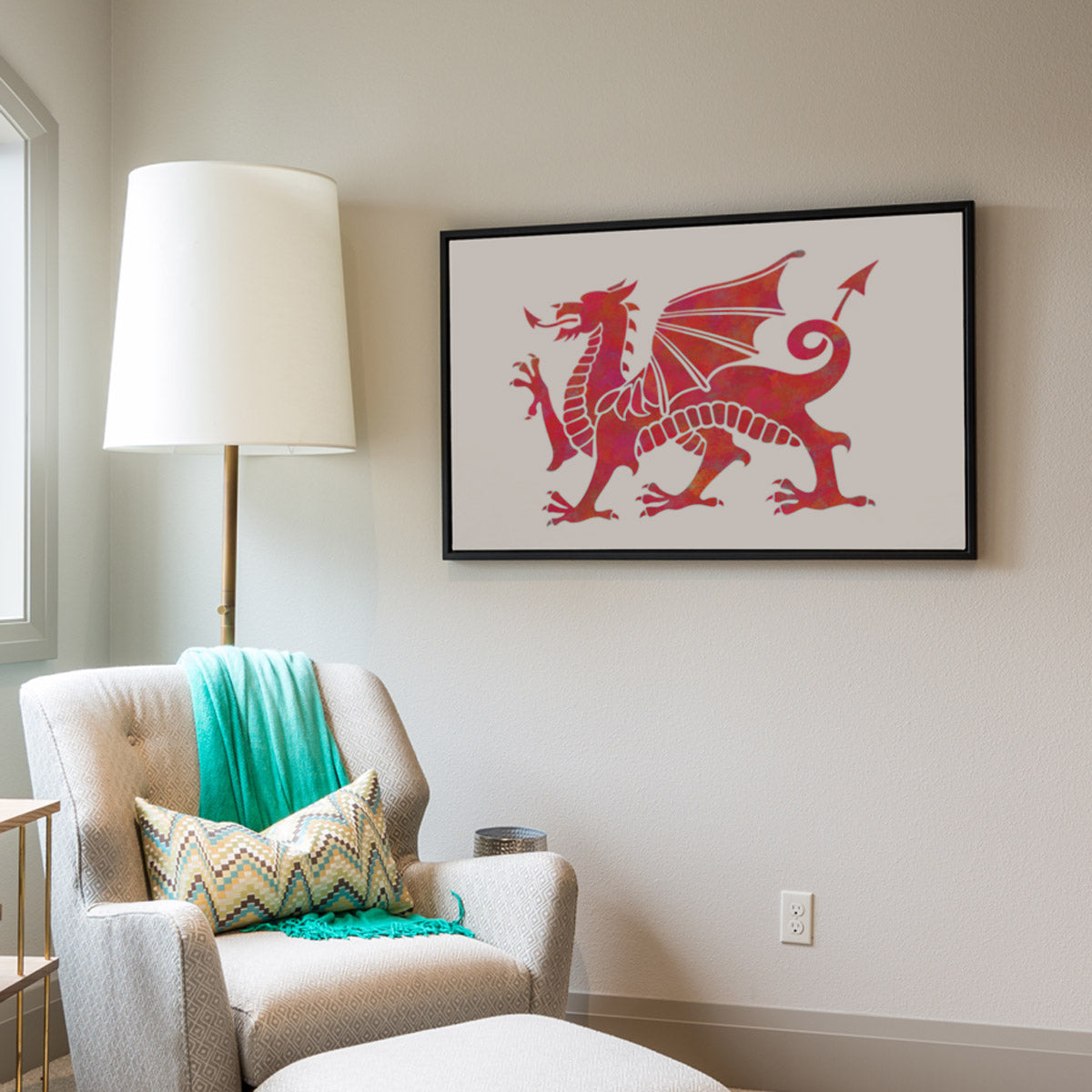 CraftStar Welsh Dragon Stencil