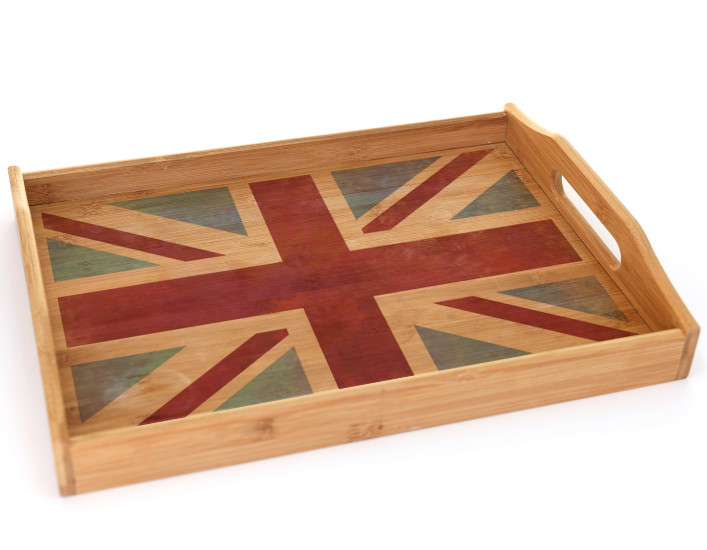 CraftStar Union Jack Stencil on Wood