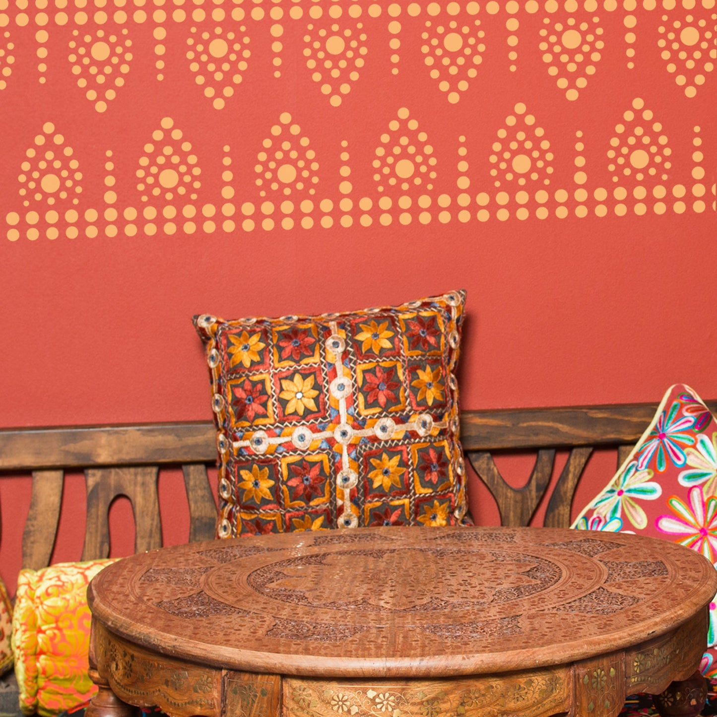 CraftStar Bindu Border Stencil