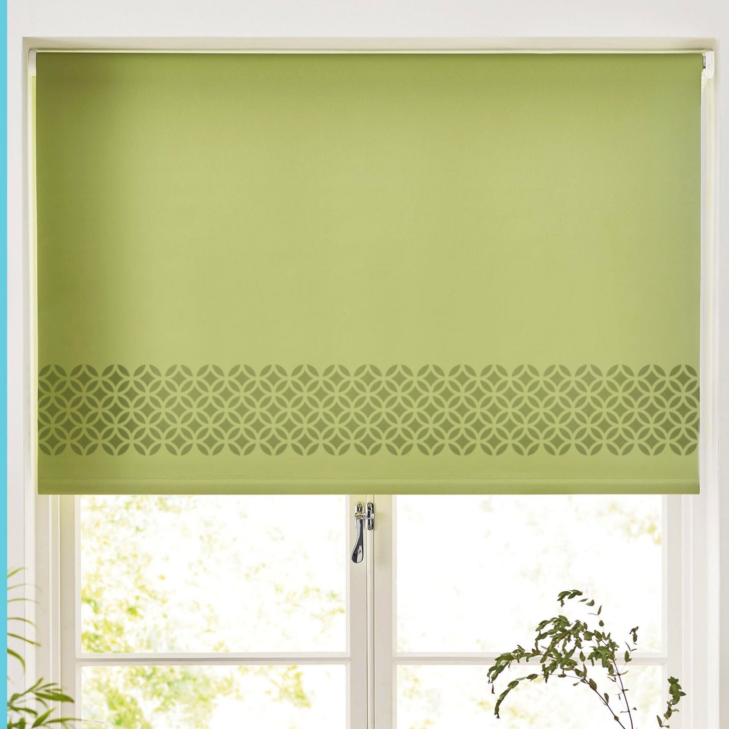 CraftStar Moorish Pattern Border Stencil on fabric