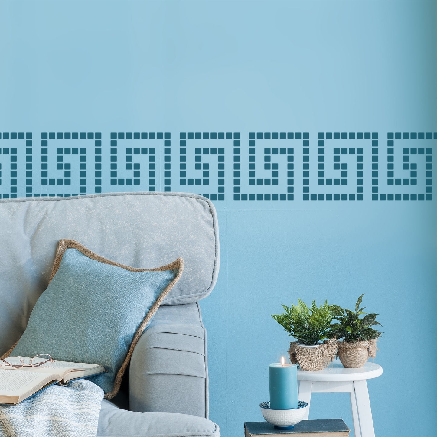 CraftStar Greek Key Border Stencil
