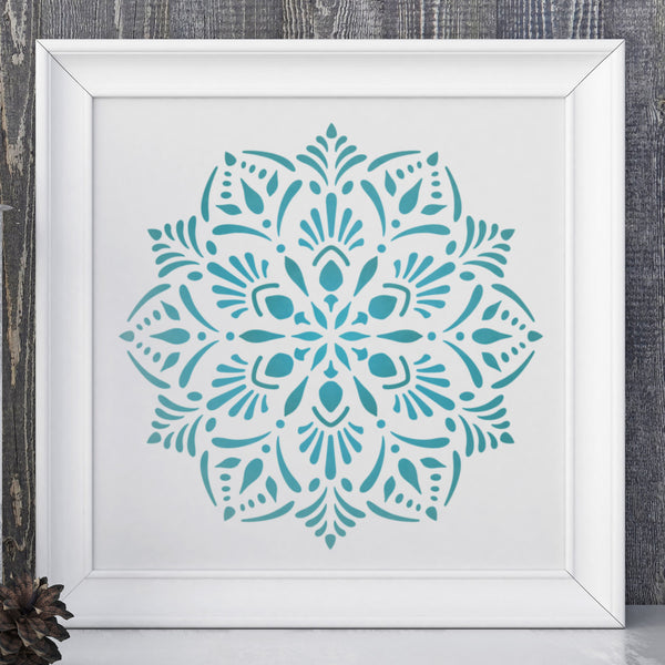 Laghu Mandala Stencil | Craft Template | CraftStar