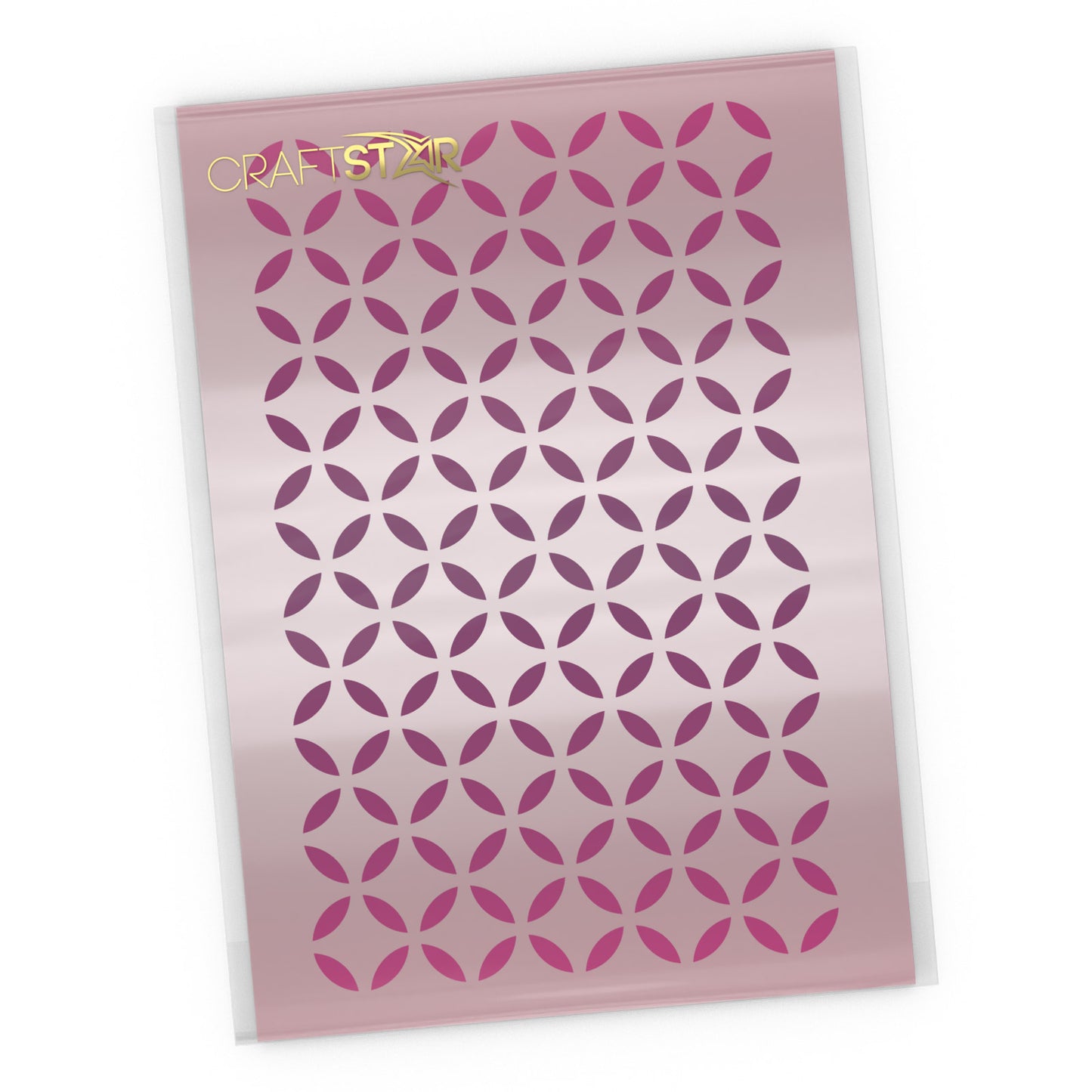 Moorish Pattern Stencil - Seamless Lattice Pattern - Craft Template