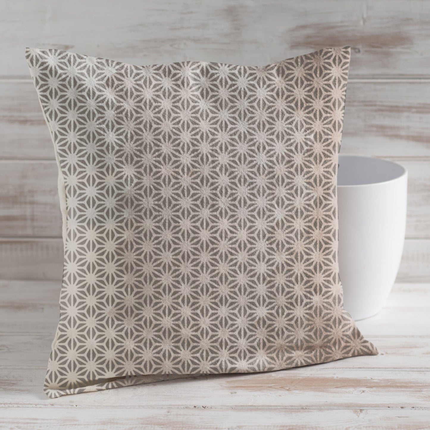 CraftStar Asanoha Pattern Stencil on fabric