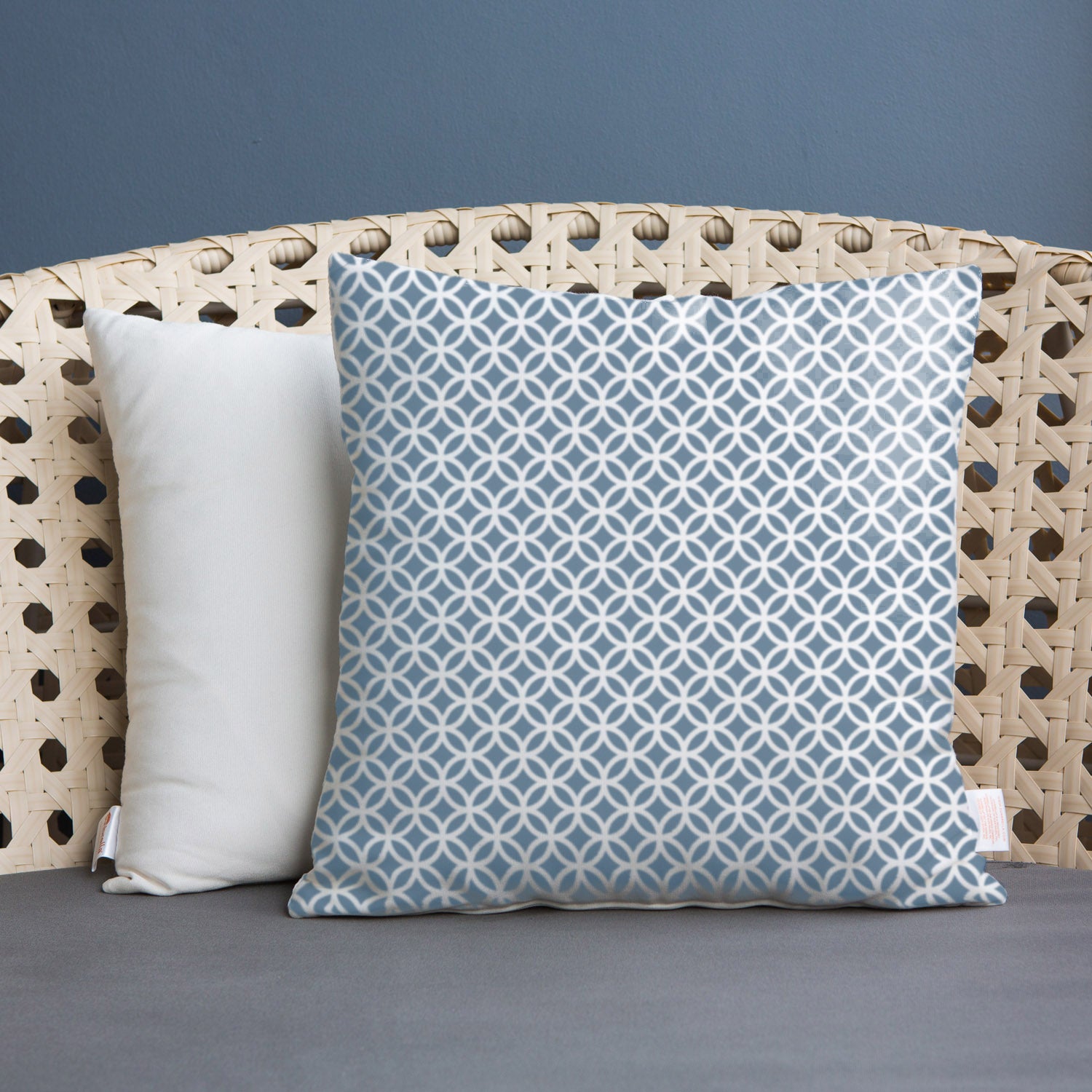 CraftStar Circle and Diamond Pattern Stencil on fabric