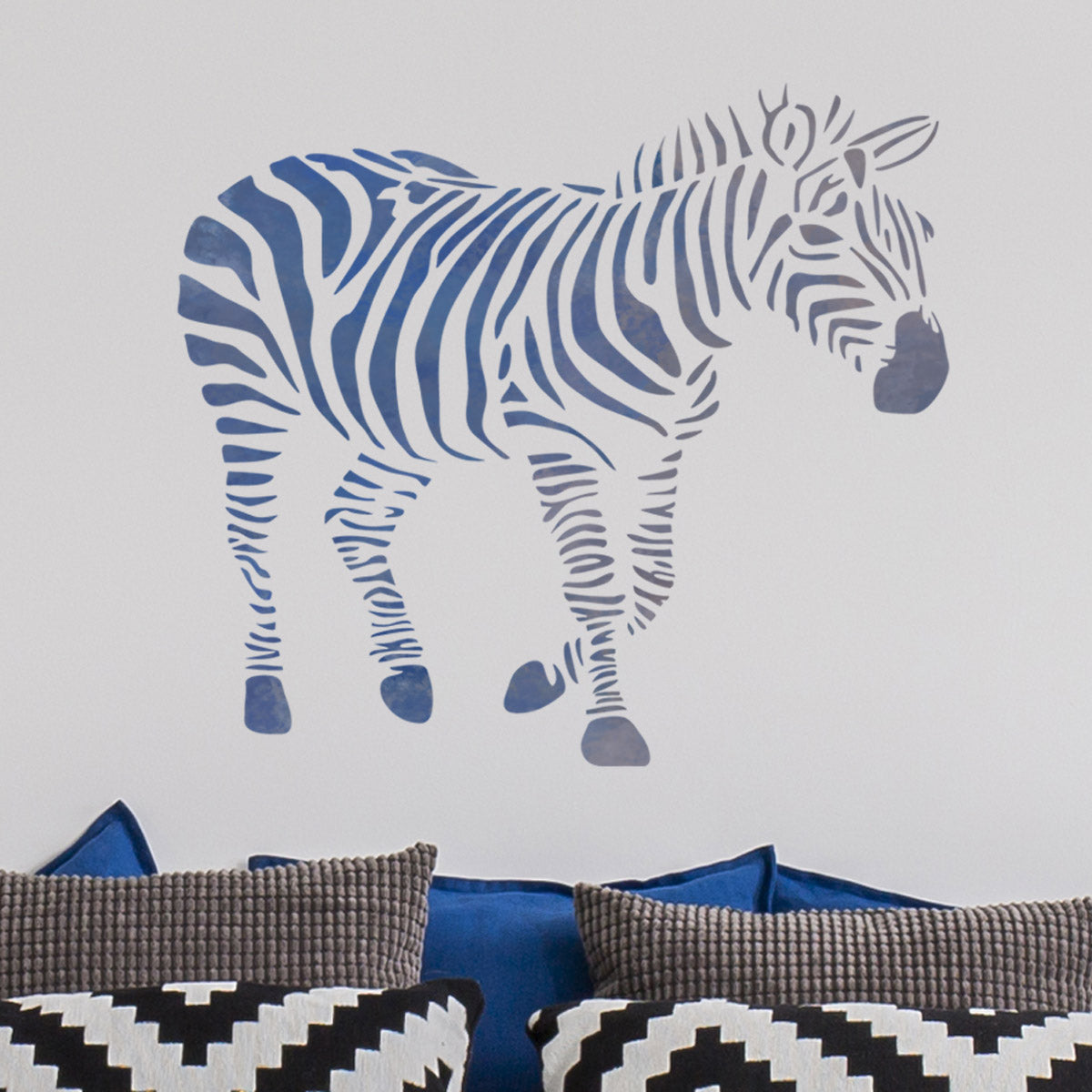 CraftStar Zebra Wall Stencil
