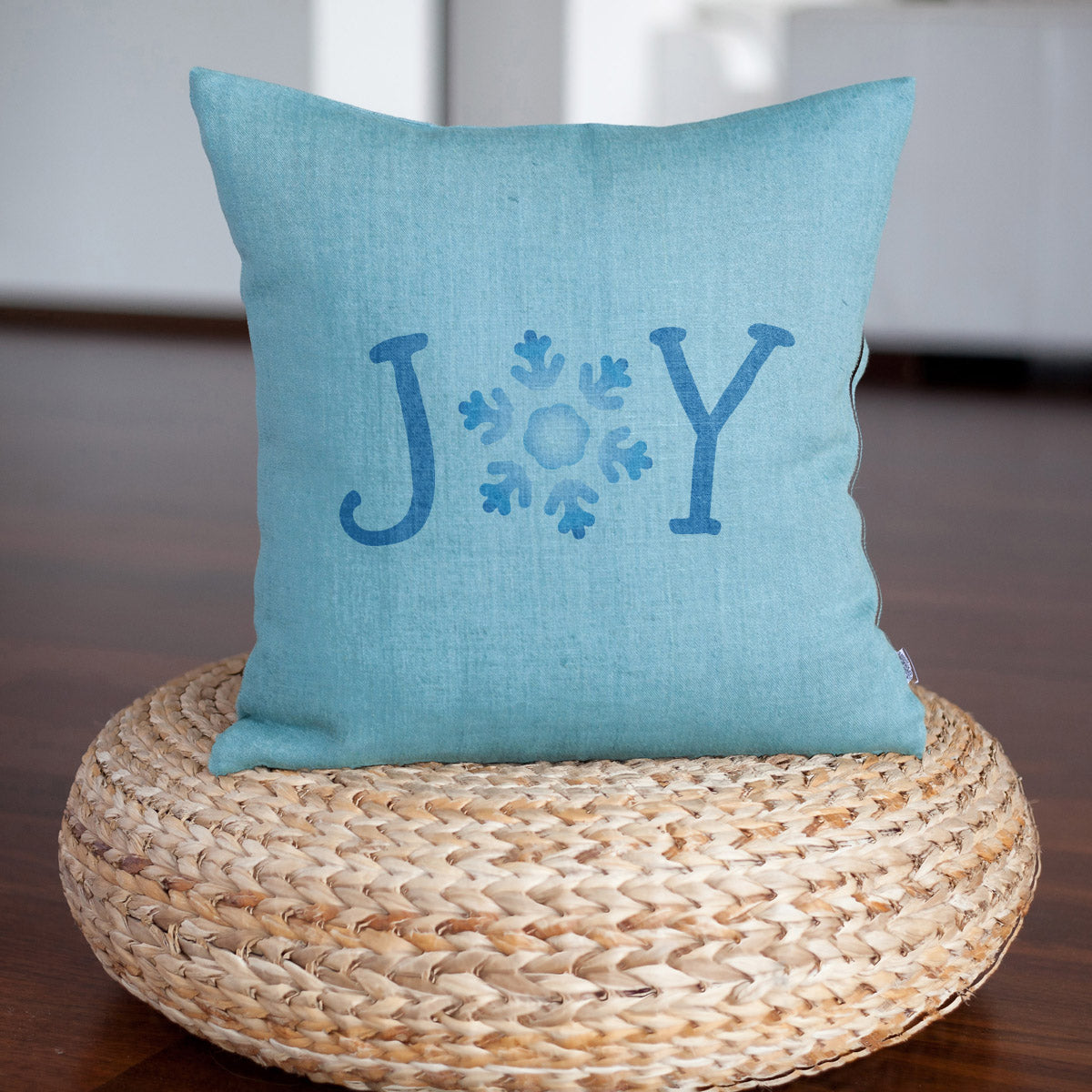 CraftStar Joy Stencil Word Template on fabric