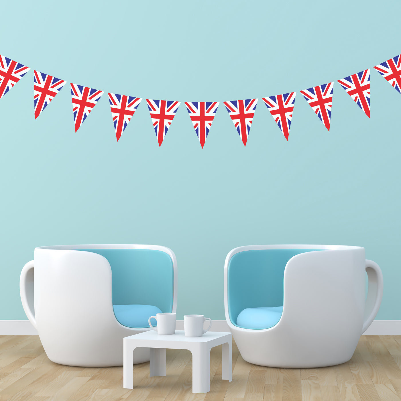 CraftStar Union Jack Bunting Stencil