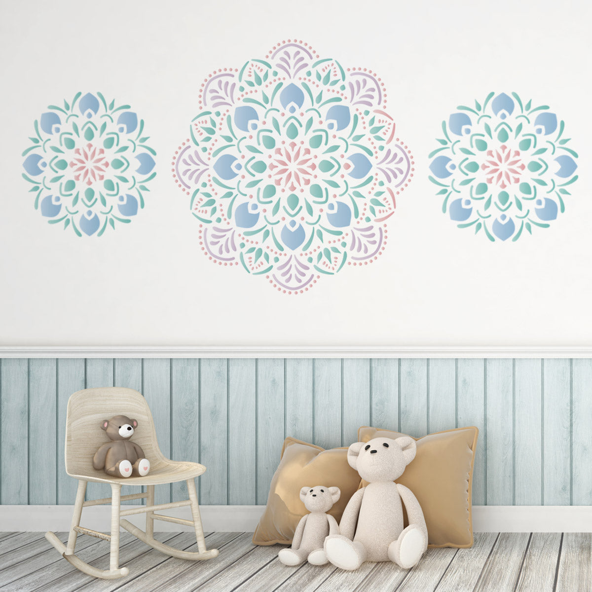 Craftstar Pushpa Mandala Stencil