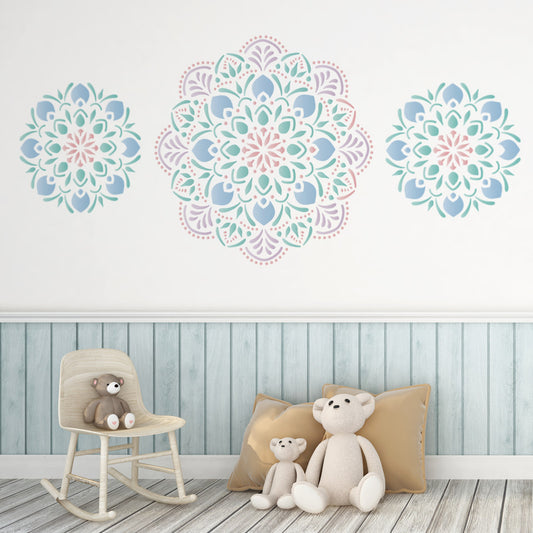 Craftstar Pushpa Mandala Stencil