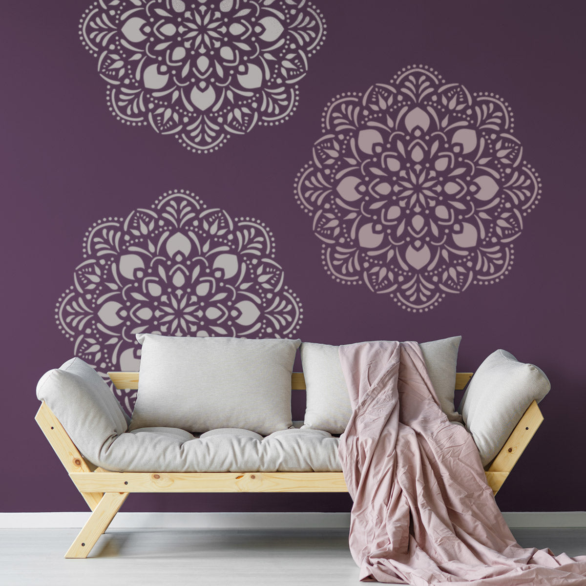 Craftstar Pushpa Mandala Stencil