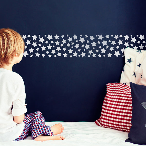 Star Pattern Stencil - Stars Border Template | CraftStar