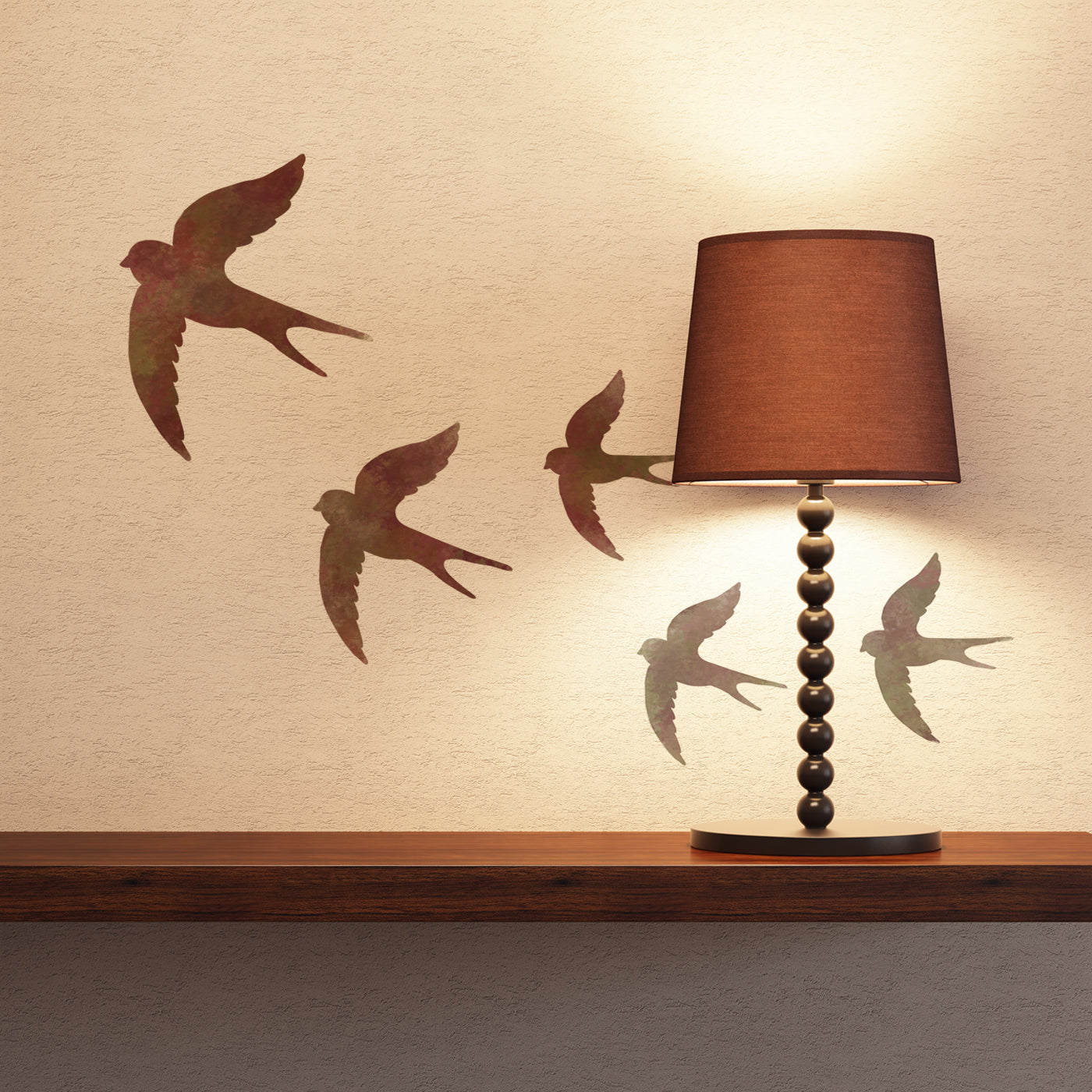 CraftStar Swallows Stencil Set