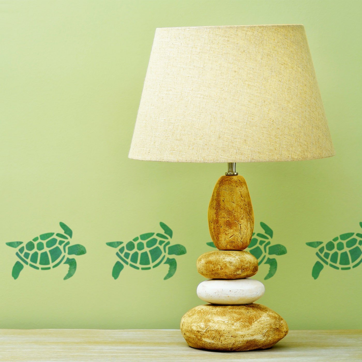 Craftstar Turtle Stencil in green
