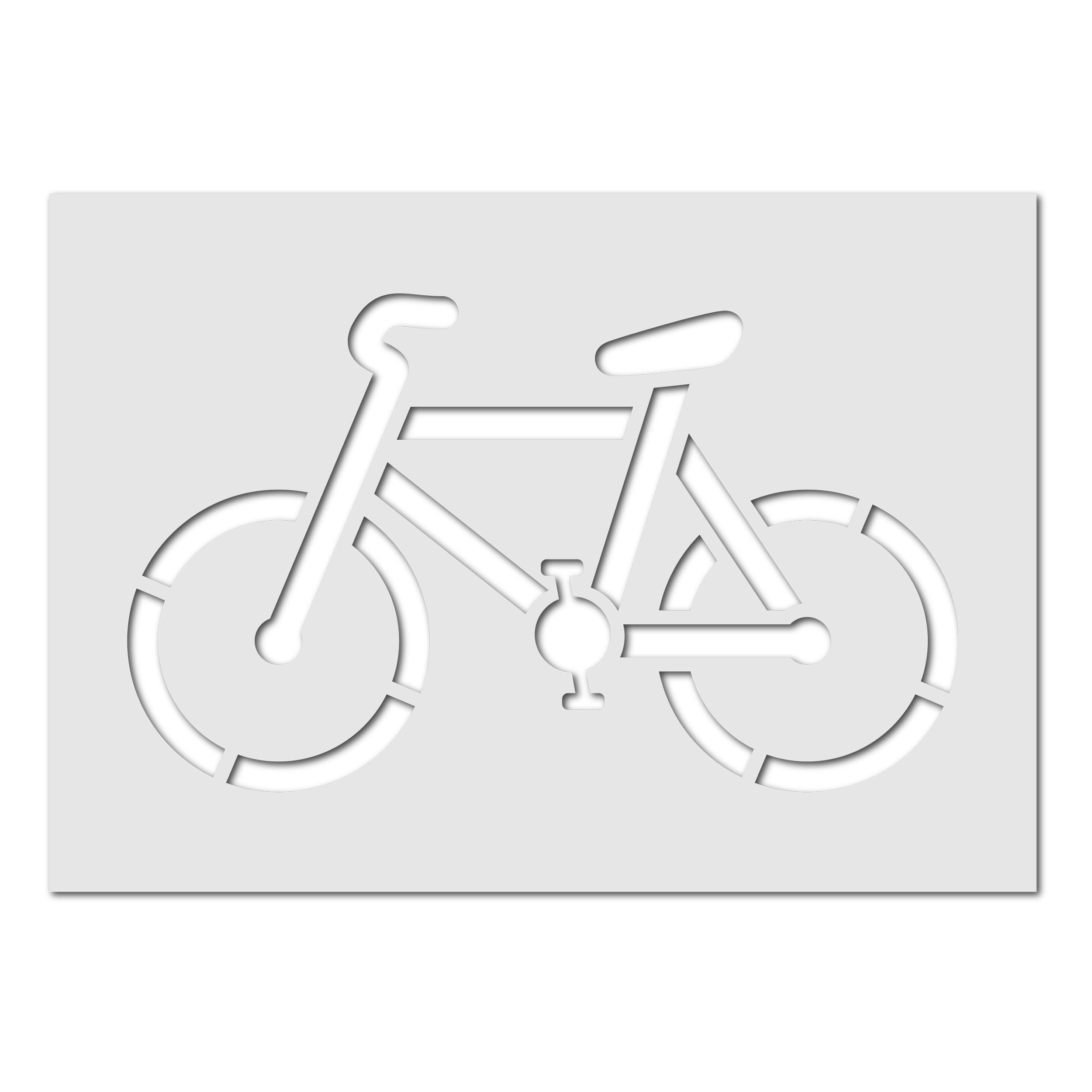 Bike Stencil Bicycle Template CraftStar Bike Stencil Bicycle Template CraftStar