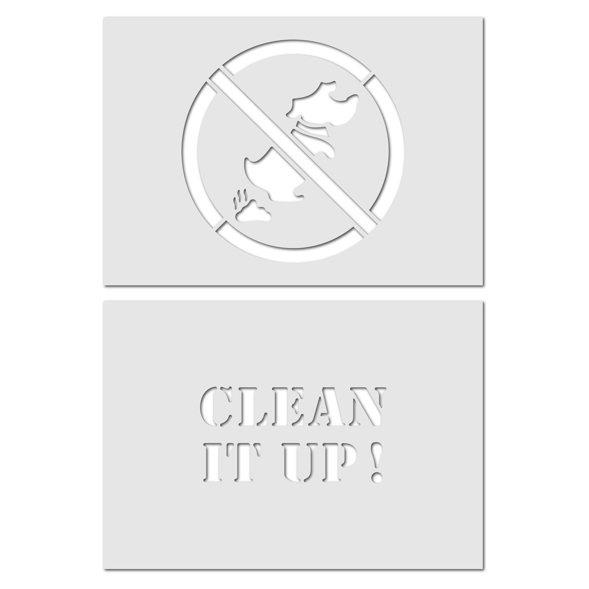 Clean it up stencil set by CraftStar