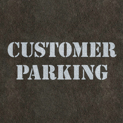 CraftStar Customer Parking Stencil