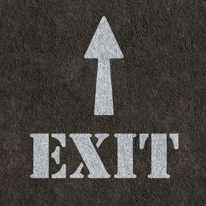 Craftstar Exit and Arrow Stencil Pack