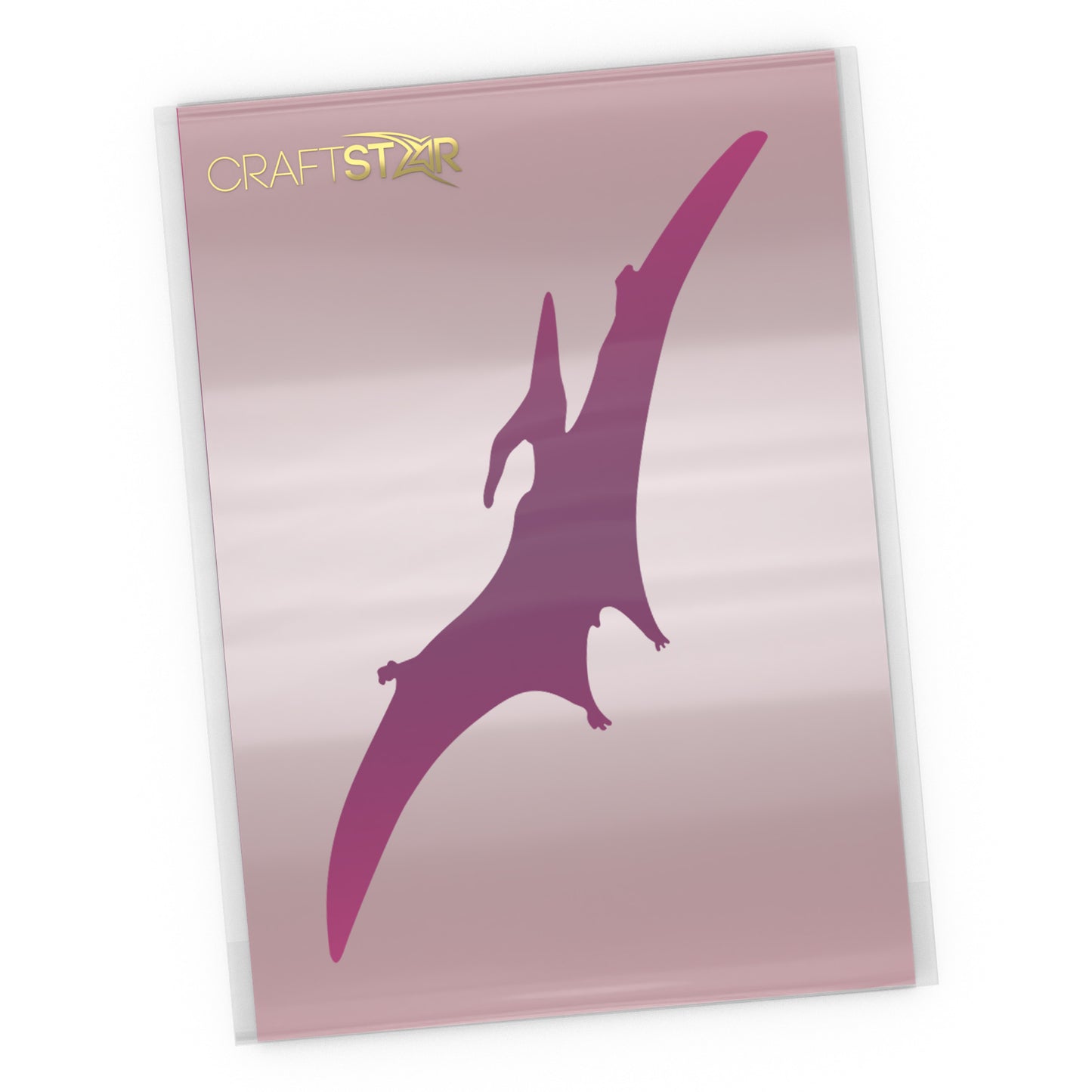 Pterodactyl Stencil - Dionosaur Craft Template