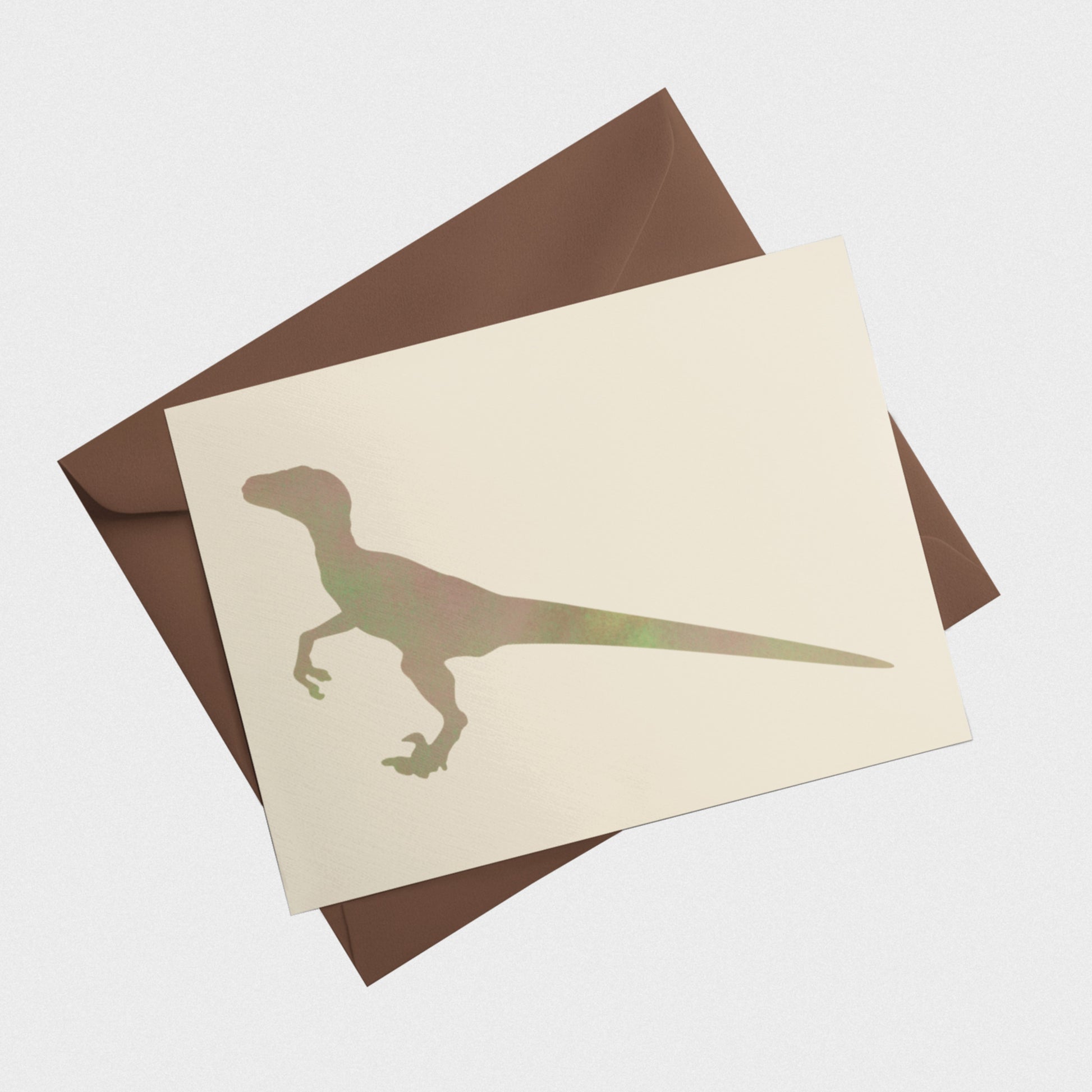 Velociraptor stencil template