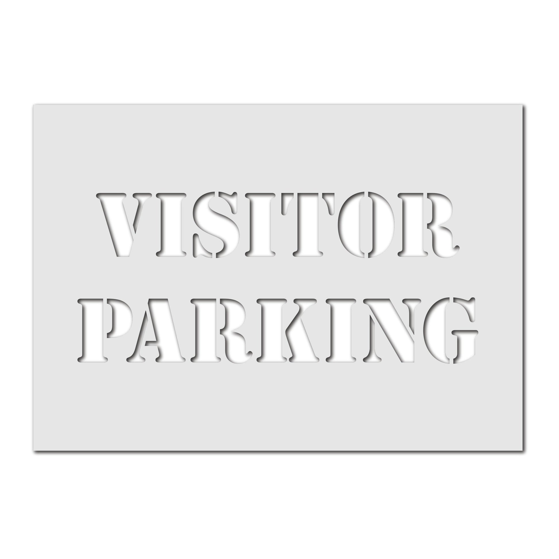 CtaftStar Visitor Parking Stencil