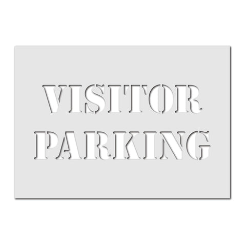 CtaftStar Visitor Parking Stencil
