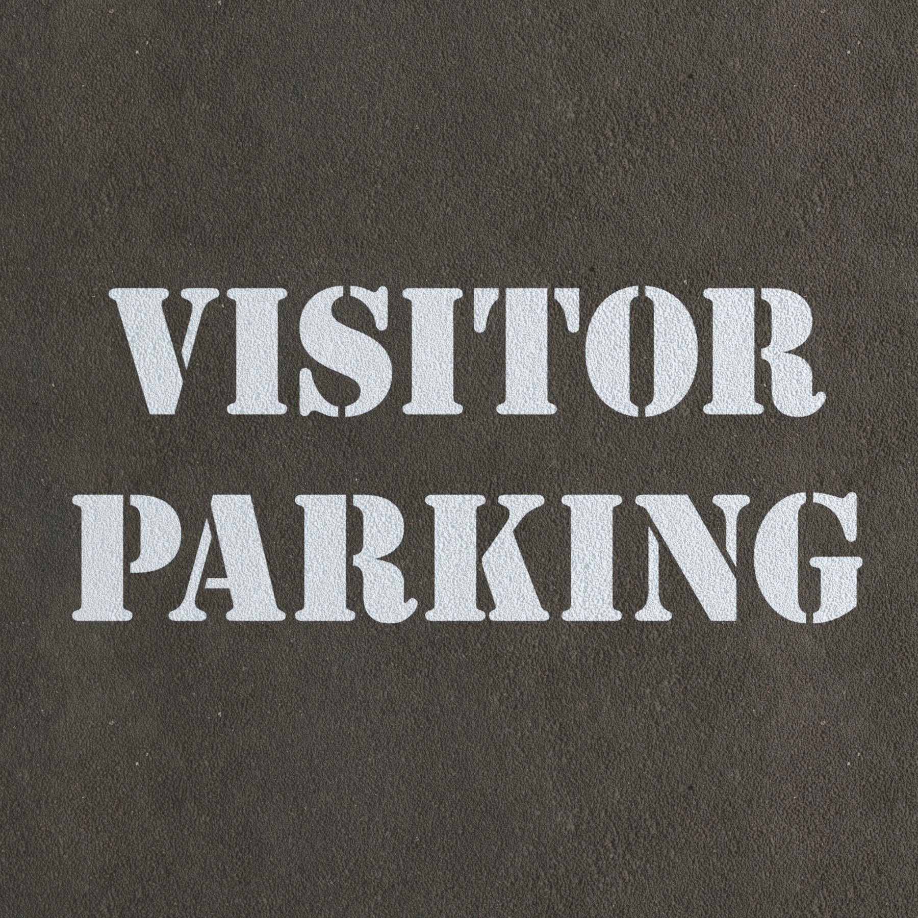 CtaftStar Visitor Parking Stencil