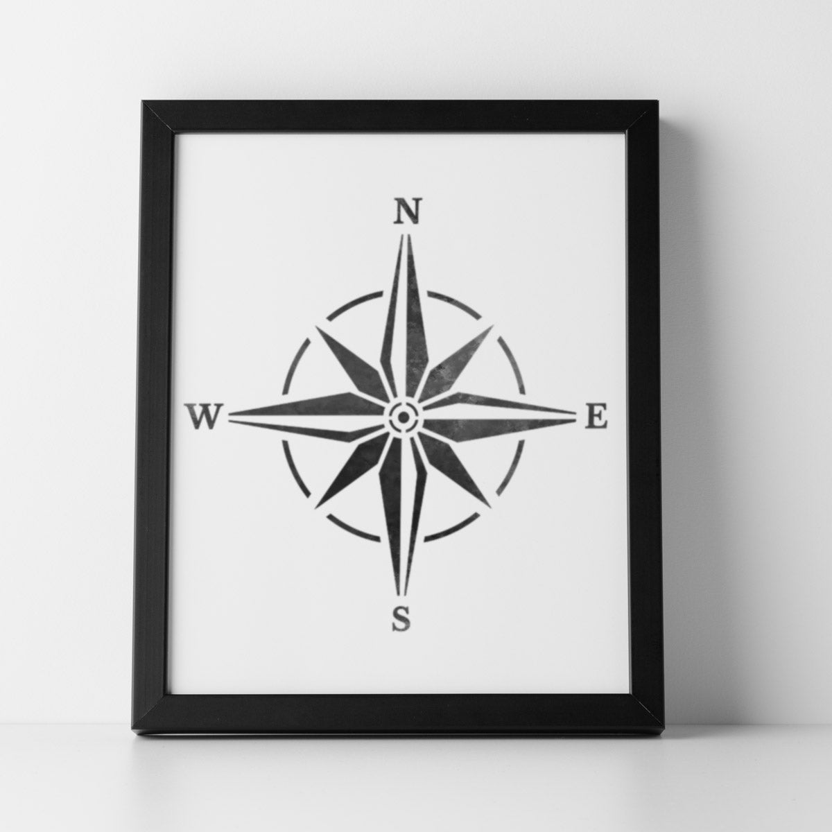 CraftStar Compass Stencil