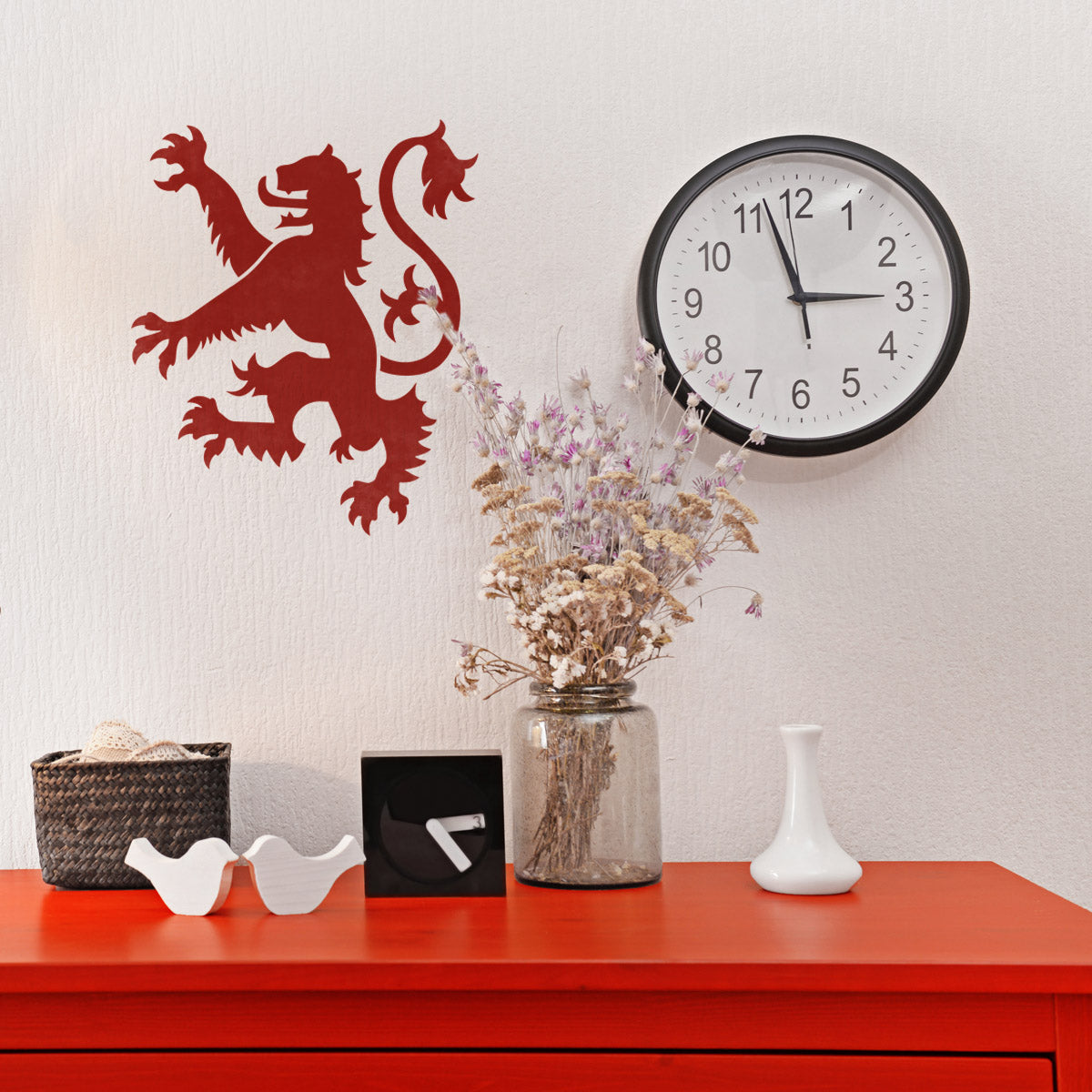 CraftStar Lion Rampant Wall Stencil