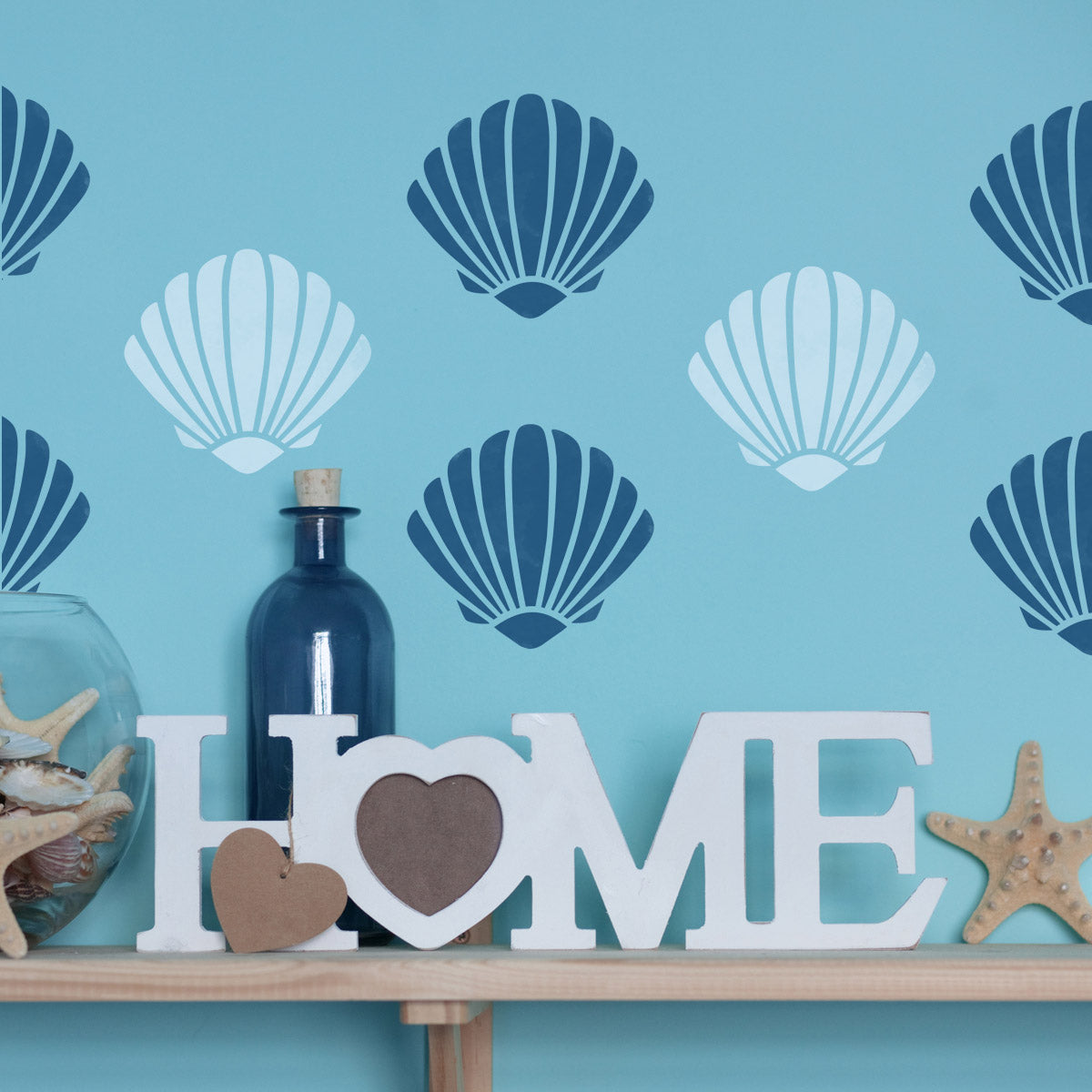 CraftStar Scallop Shell Stencil