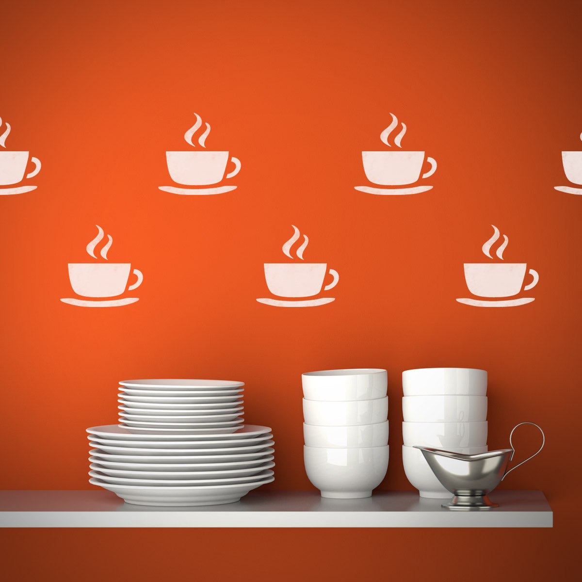 CraftStar Tea Cup Stencil