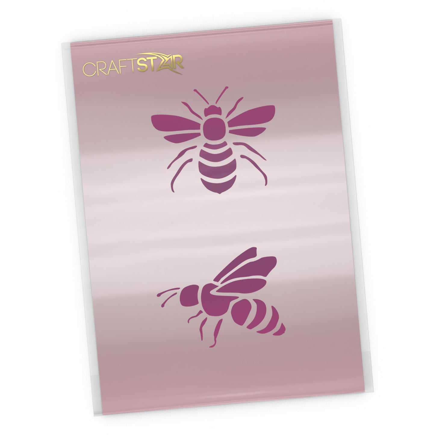 Bees Stencil - Bee Craft Template