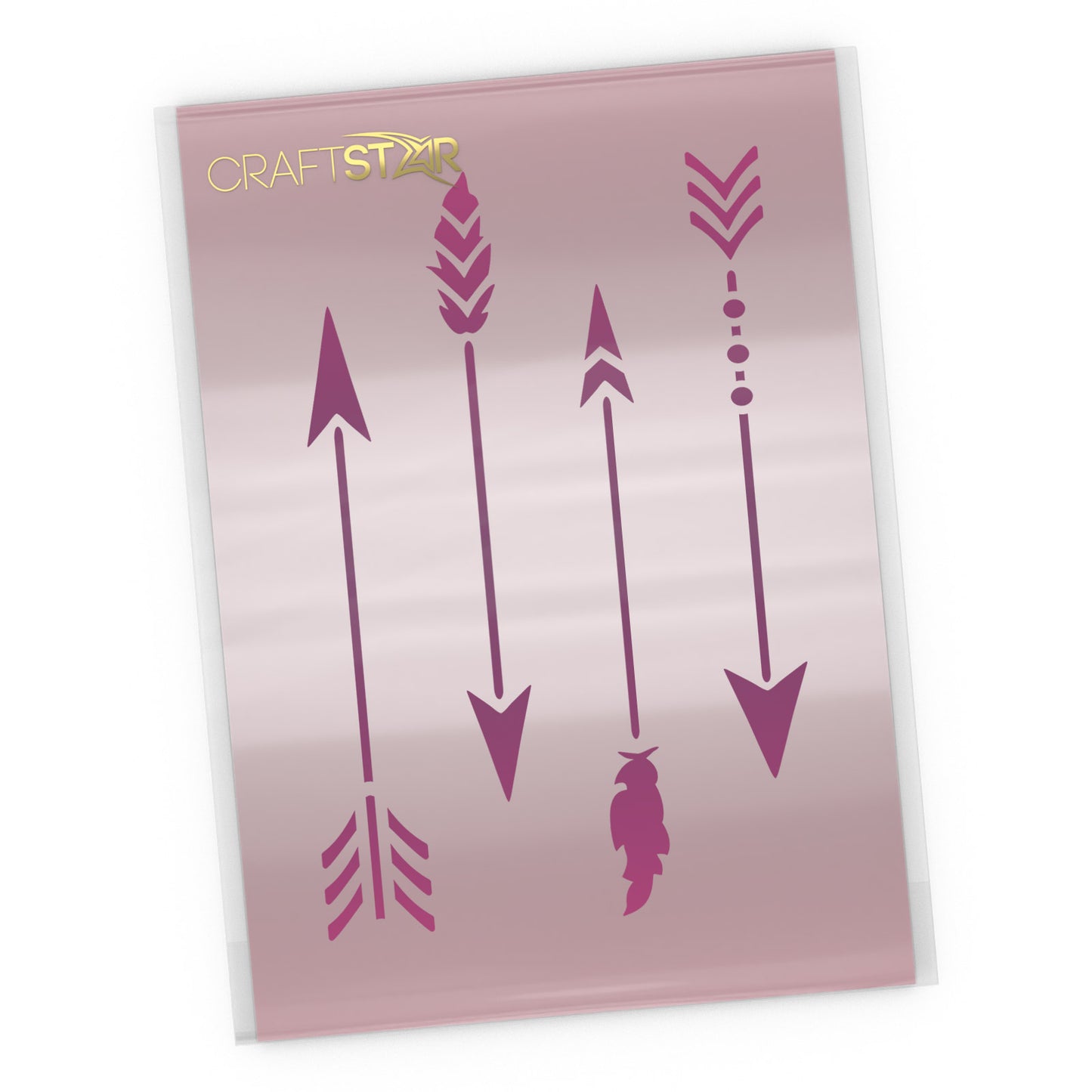 Boho Arrow Stencil Set - Craft Template