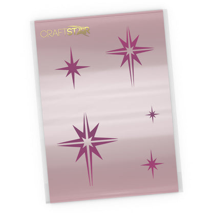 Christmas Stars Stencil Set - Craft Template