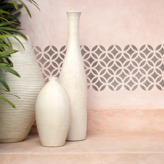 CraftStar Moorish Pattern Border Stencil