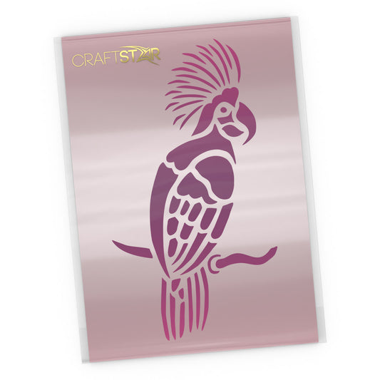 Cockatoo Stencil - Craft Template