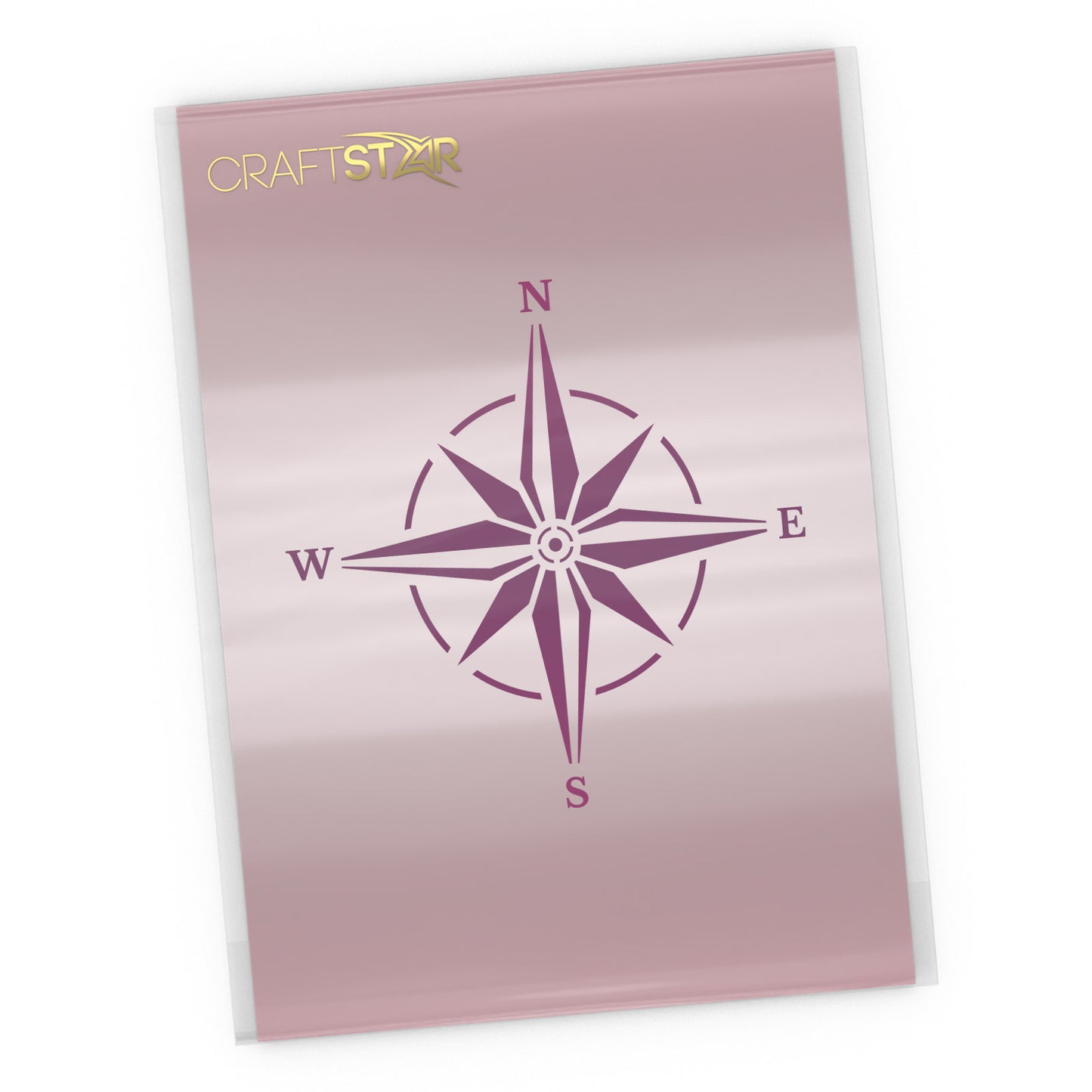 Compass Rose Stencil - Craft Template