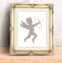 CraftStar Cupid Stencil in a Frame