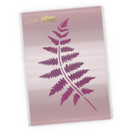 Fern Frond Stencil - Craft Template