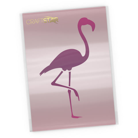 Flamingo Stencil - Craft Template