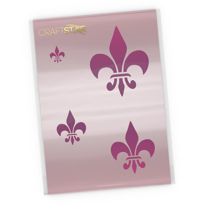 Classic Fleur De Lys Stencil Set - Craft Templates